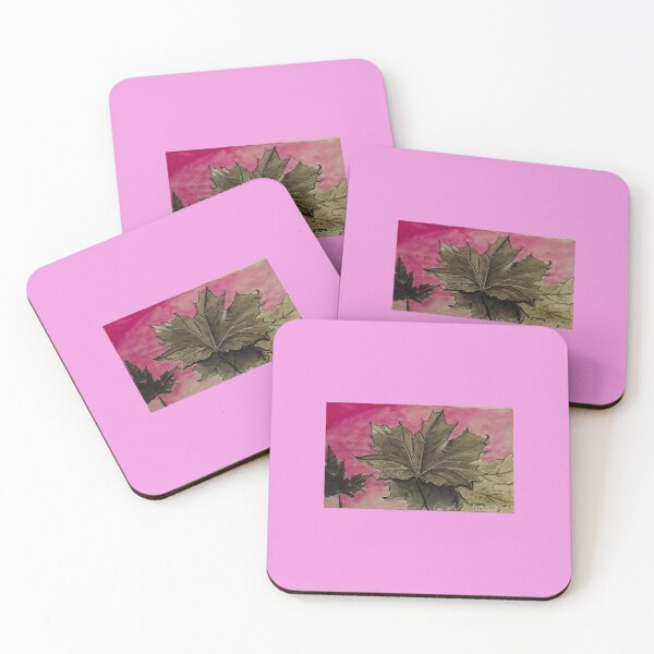 Item preview, hojas de otoño con rosa designed and sold by Krisperz.