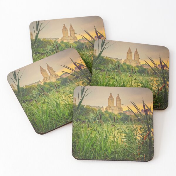 Item preview, Sunset Nature Lake Central Park Manhattan, NYC  designed and sold by eleonoraingrid.