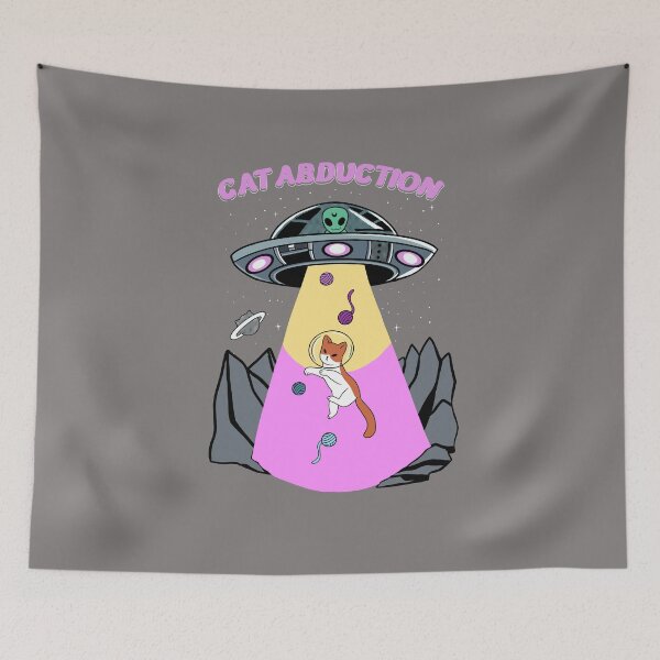 Item preview, Cat Abduction designed and sold by ConjuraGeek.