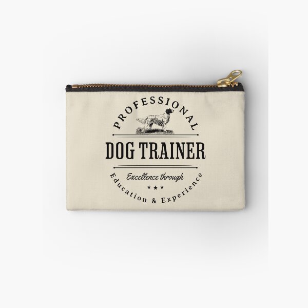 Item preview, Professional Dog Trainer, Excellence Through Education and Experience, Vintage Positive Dog Training Design designed and sold by arlutai.