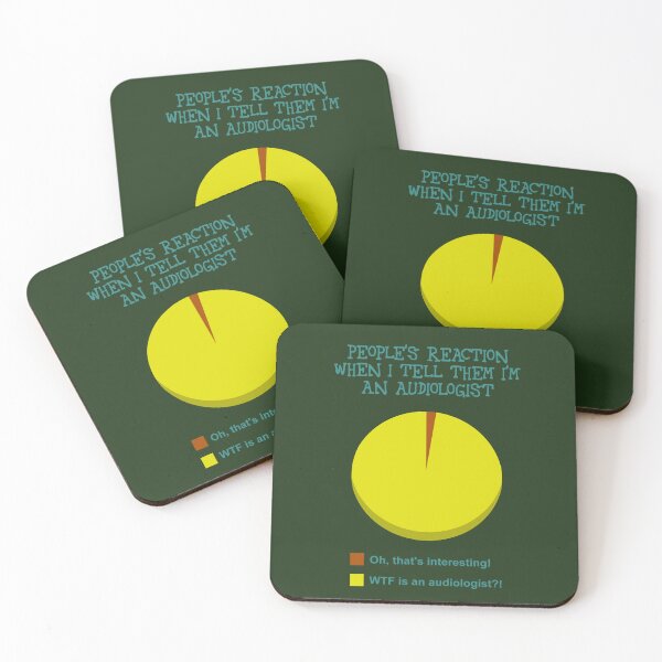 Item preview, Funny graph: People's reaction to "I'm an audiologist" designed and sold by SolidEarthArt.