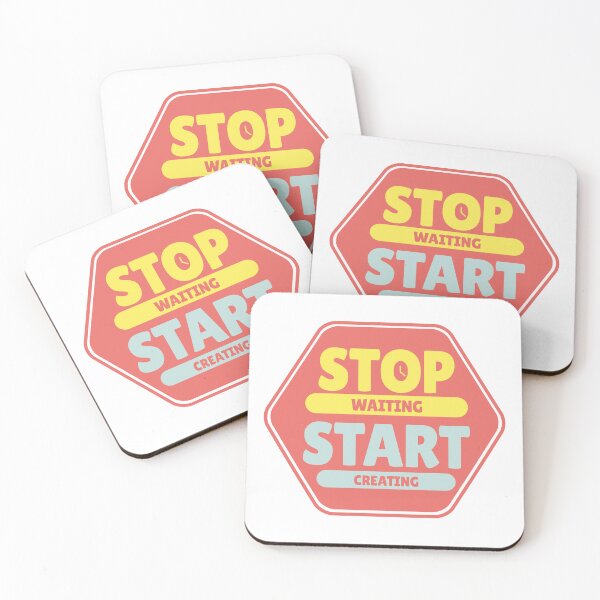 Item preview, STOP WAITING START CREATING  designed and sold by Scopestor.