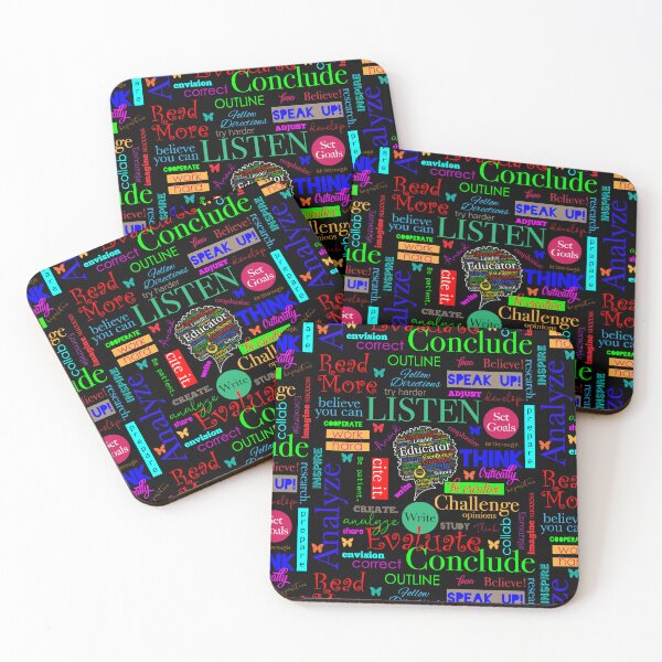 Item preview, African American Teacher / Educator Pattern With Afro designed and sold by blackartmatters.