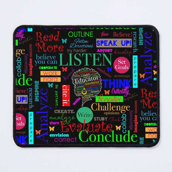 Item preview, African American Teacher / Educator Pattern With Afro designed and sold by blackartmatters.