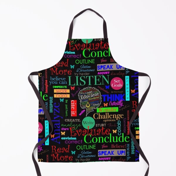 Item preview, African American Teacher / Educator Pattern With Afro designed and sold by blackartmatters.