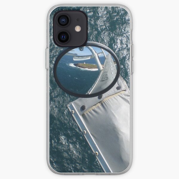 Helicopter Mirror Reflection iPhone Soft Case