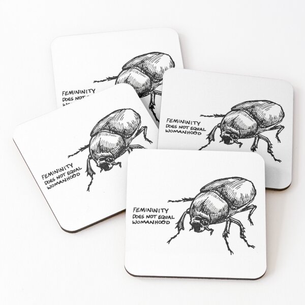 Item preview, Womanhood Beetle designed and sold by pillarsalt.