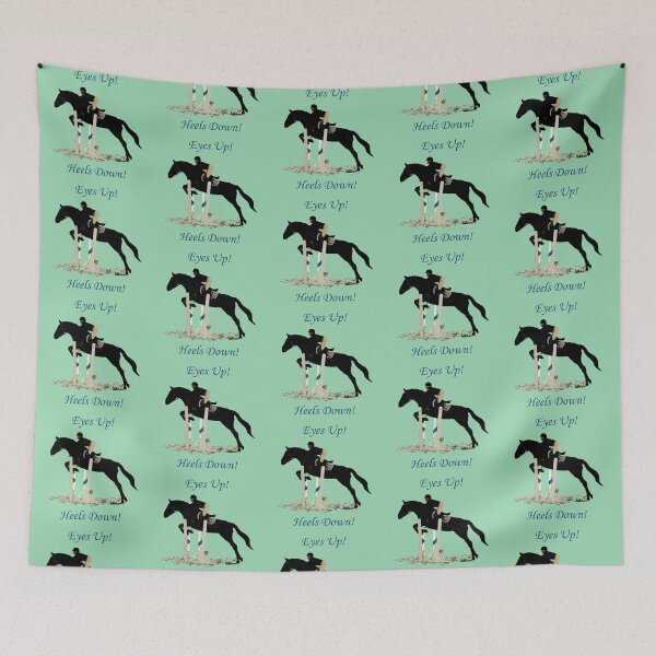 Item preview, Eyes Up! Heels Down! Horse designed and sold by Patricia Barmatz.