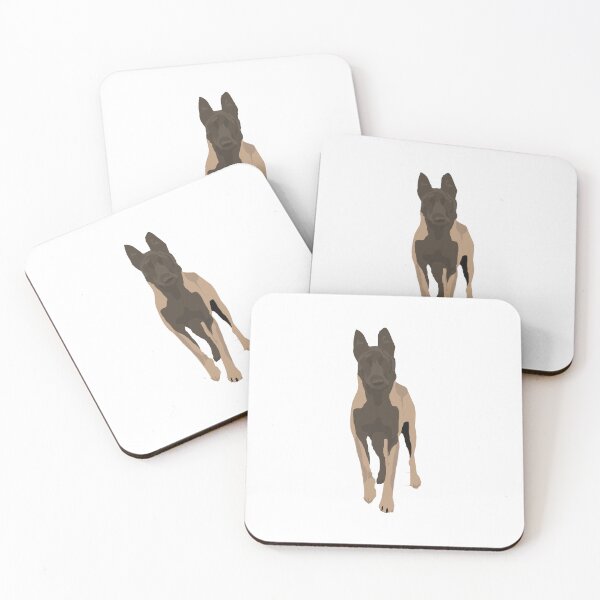 Item preview, Belgian Malinois Minimalism Illustration designed and sold by Harleqindesign.