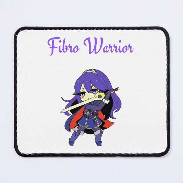 Item preview, Fibro Warrior on White designed and sold by Paulele.