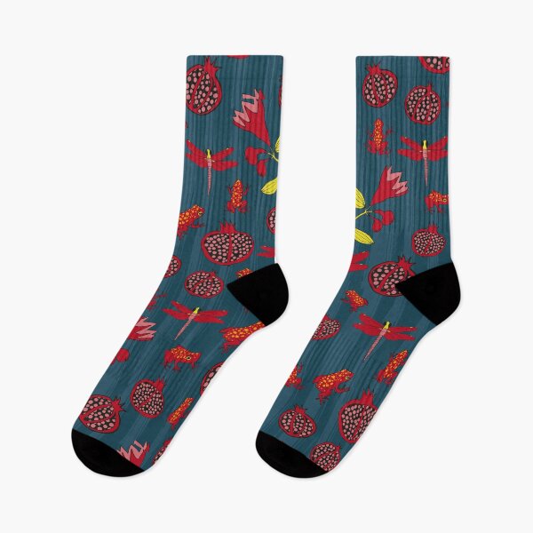 Item preview, Pomegranates, frogs and dragonflies designed and sold by kobyakov.
