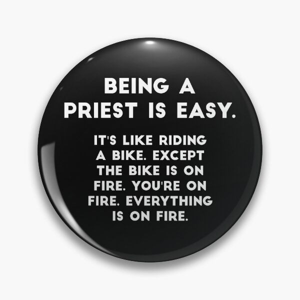 Item preview, Being A Priest Is Easy designed and sold by art-fox.