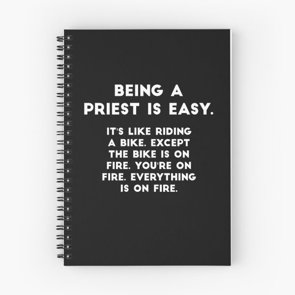 Item preview, Being A Priest Is Easy designed and sold by art-fox.