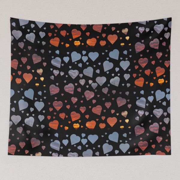 Item preview, Sunset Hearts, Pretty Nature Design designed and sold by AloraDawnEve.