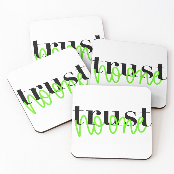Item preview, trust no one designed and sold by Avery Sheridan.