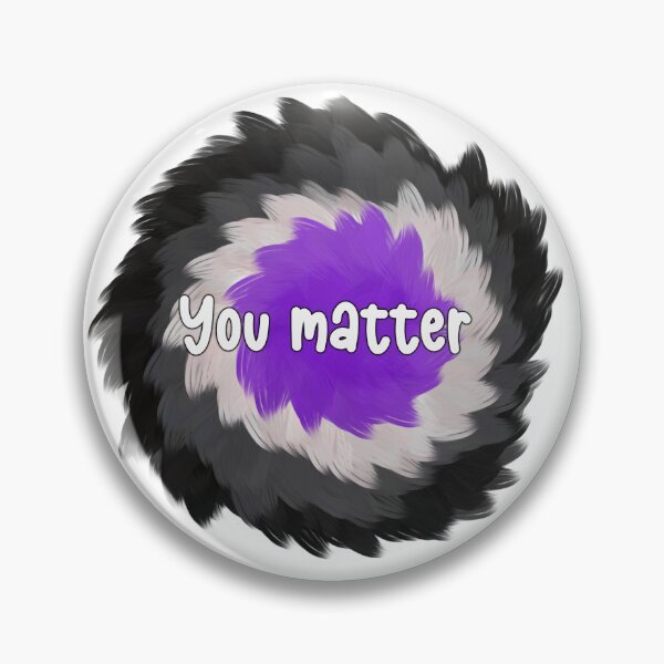 Item preview, You Matter Warm Fuzzy Asexual Colors designed and sold by cookiemartin.