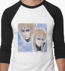 Jareth; Der Koboldkönig Baseballshirt mit 3/4-Arm