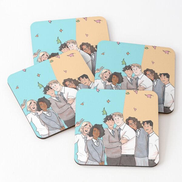 Item preview, Heartstopper cast members cartoon designed and sold by JaimyE.