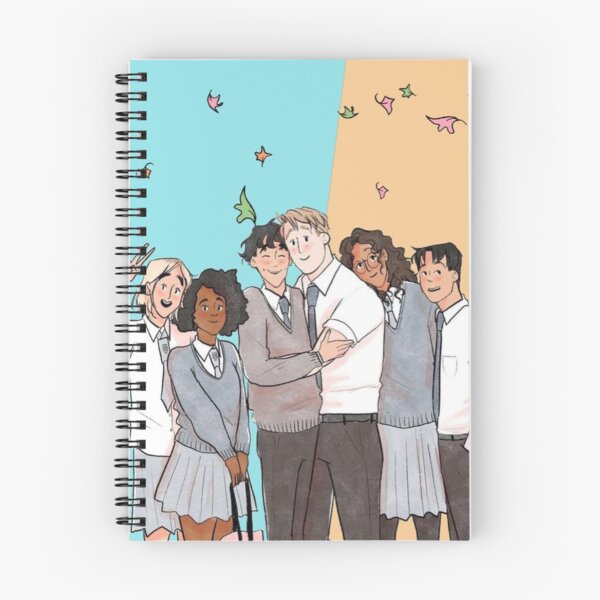 Item preview, Heartstopper cast members cartoon designed and sold by JaimyE.
