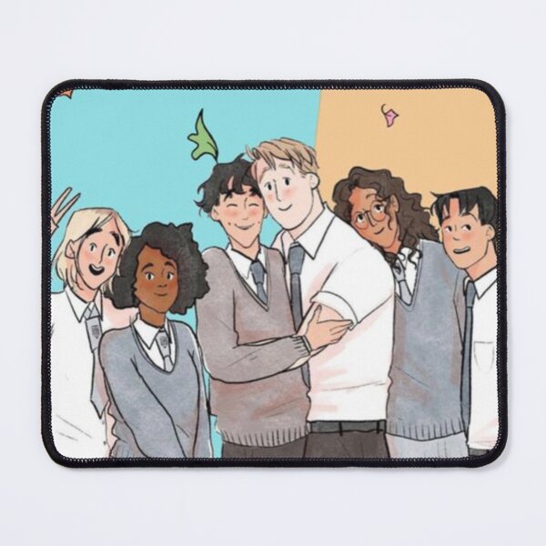 Item preview, Heartstopper cast members cartoon designed and sold by JaimyE.