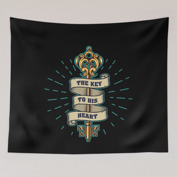 Item preview, The Key To His Heart designed and sold by Design99Hill.