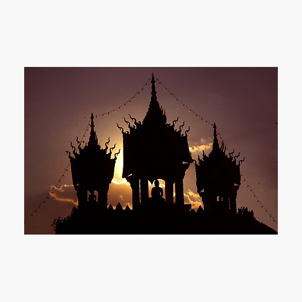 Item preview, buddha sunset designed and sold by friday.