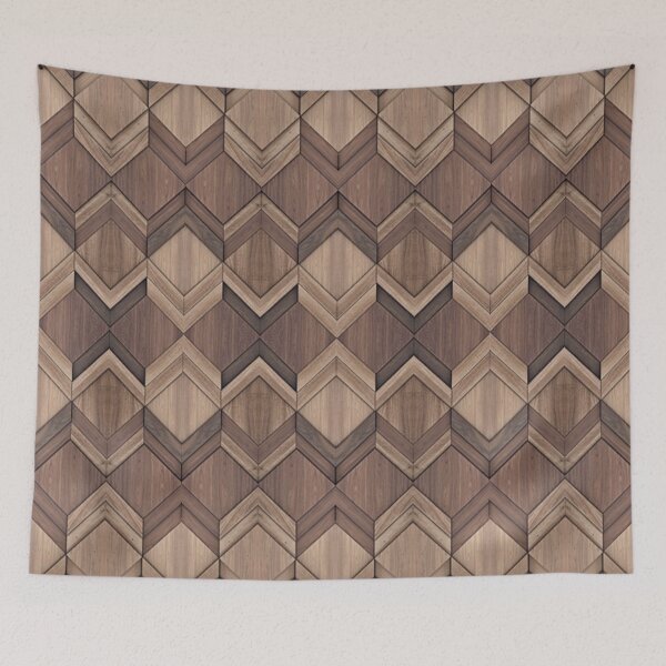 Item preview, geometric wood art designed and sold by ErhanArt.