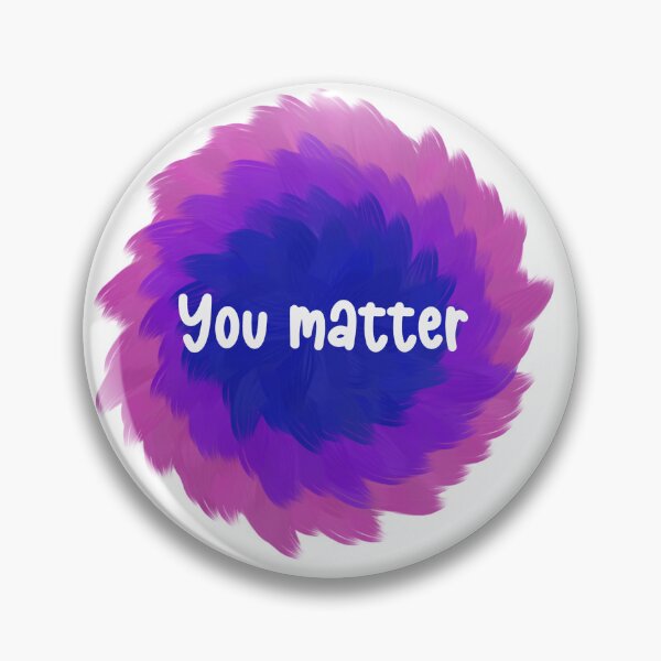 Item preview, You Matter Warm Fuzzy Bisexual Colors designed and sold by cookiemartin.