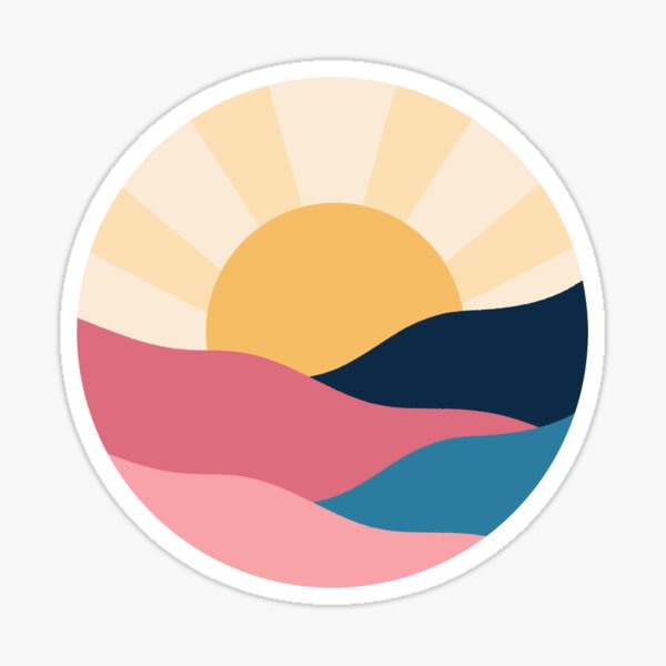 Sunrise Sticker