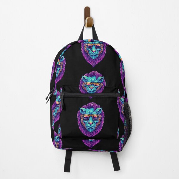 Item preview, Colorful Leo Lion, Psychedelic Lion, Colorful Psychedelic Designs, Psychedelic Art, Bright Colors, Fractal Design designed and sold by CreativeCranium.