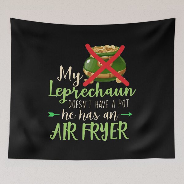 Item preview, Leprechaun has air fryer designed and sold by Design99Hill.