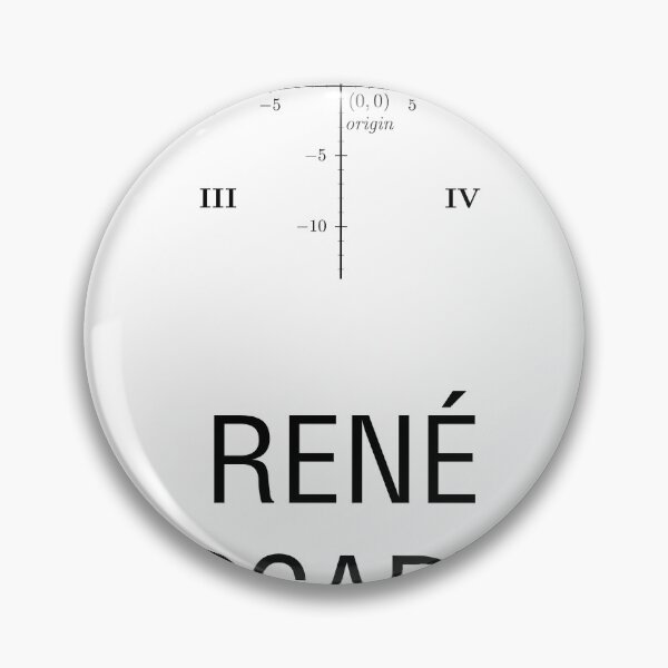 Item preview, Rene Descartes designed and sold by ThalassaStudios.