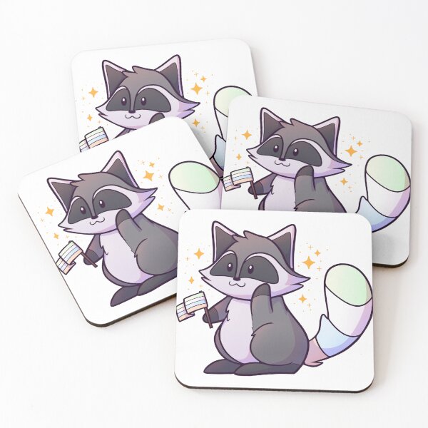 Item preview, Unlabeled Pride Raccoon designed and sold by SparxDoodles.