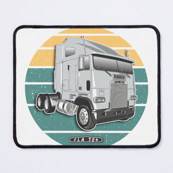 Item preview, Freightliner Cabover FLA 104 Semi Truck | Vintage Rigs Collection #26 designed and sold by Wide Turn Gang.