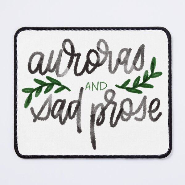 Item preview, auroras and sad prose designed and sold by Avery Sheridan.