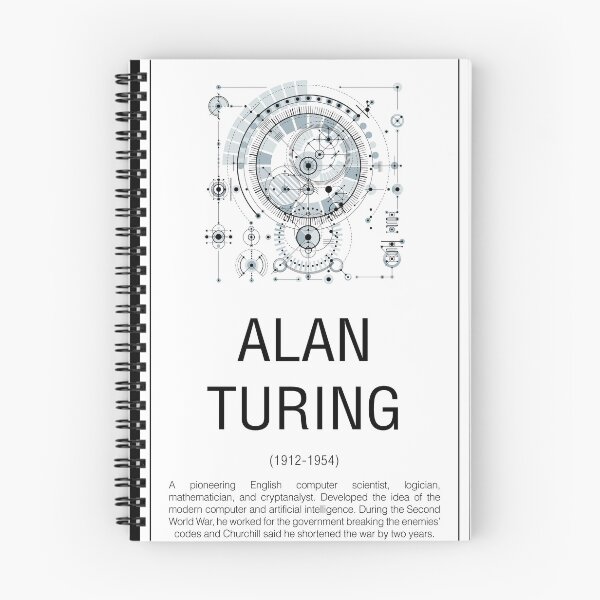 Artikelvorschau, Alan Turing entworfen und verkauft von ThalassaStudios.