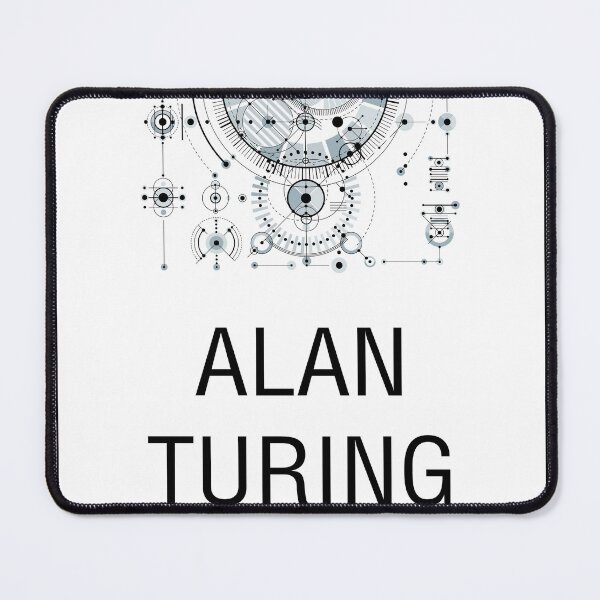 Item preview, Alan Turing designed and sold by ThalassaStudios.