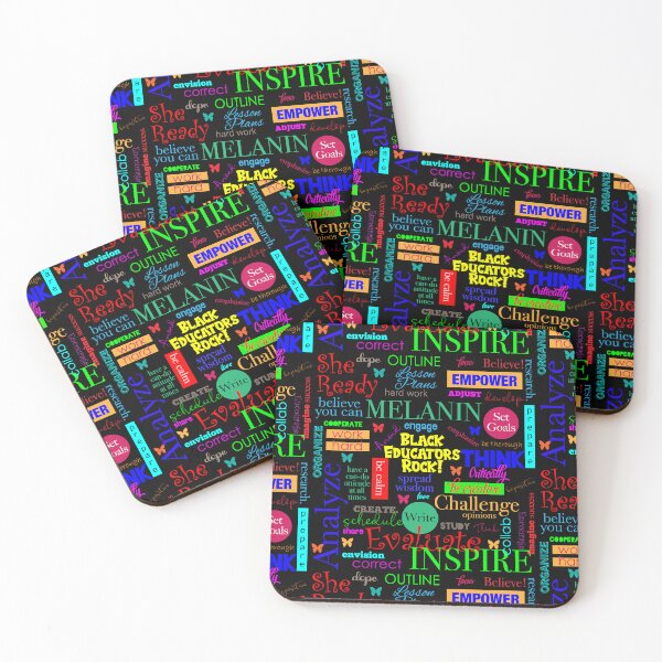 Item preview, Black Educators Rock African American Teacher / Educator Pattern designed and sold by blackartmatters.