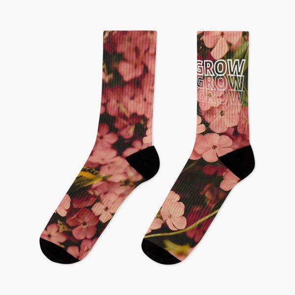 Item preview, GROW (above) - Peach Flowers designed and sold by AliceSLee.