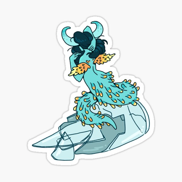Item preview, Freed Nudibranch Mermaid designed and sold by Skystreak279.