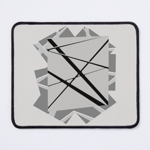 Item preview, Gray Ties Abstract Art designed and sold by LBlaze.