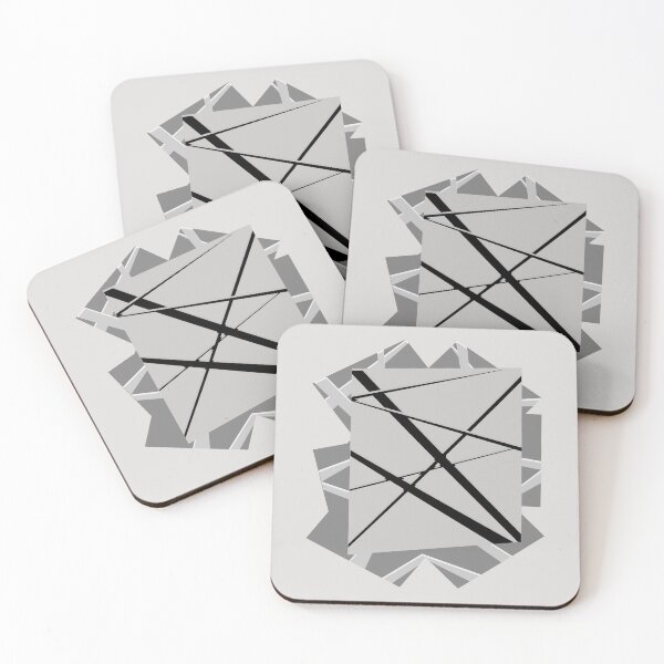 Item preview, Gray Ties Abstract Art designed and sold by LBlaze.