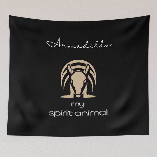Item preview, Armadillo Totem Spirit Animal Hoodie designed and sold by MagicWolfStar.