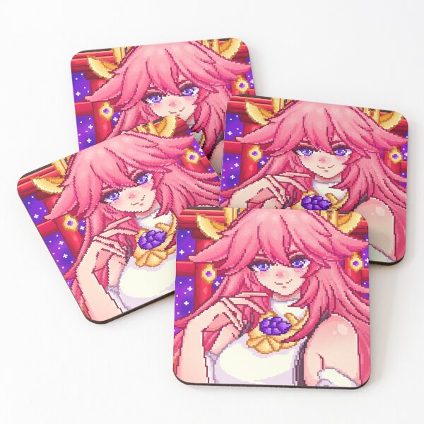 Item preview, Yae Miko pixel art  designed and sold by Toyger-Lilly.