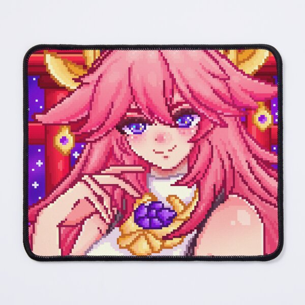Item preview, Yae Miko pixel art  designed and sold by Toyger-Lilly.