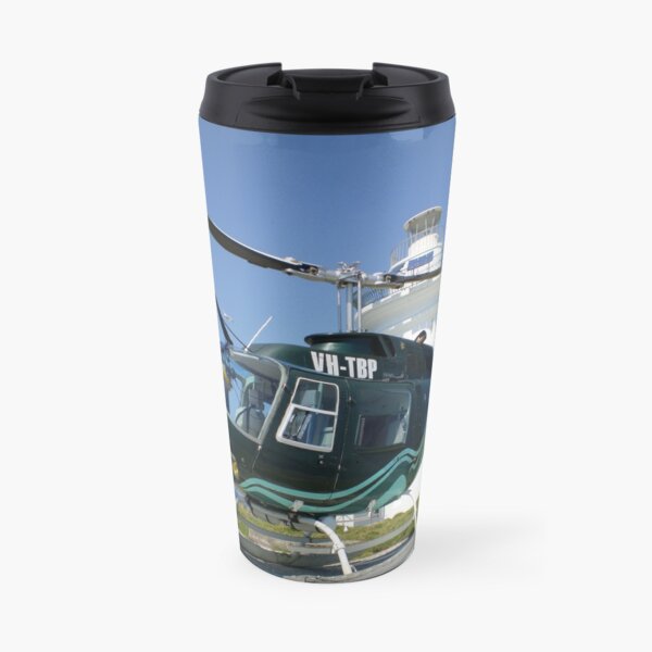 JetRanger on South Solitary Island Travel Mug