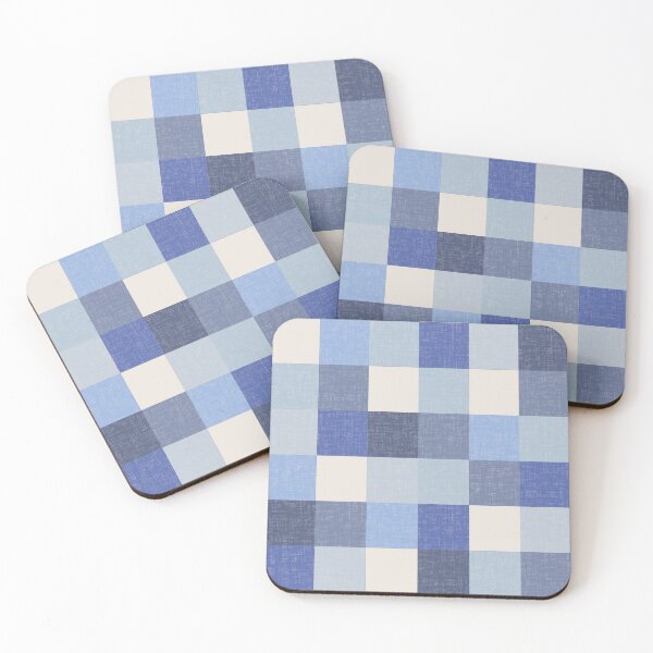 Item preview, Chambray Blue Check designed and sold by PaisleyandDot.