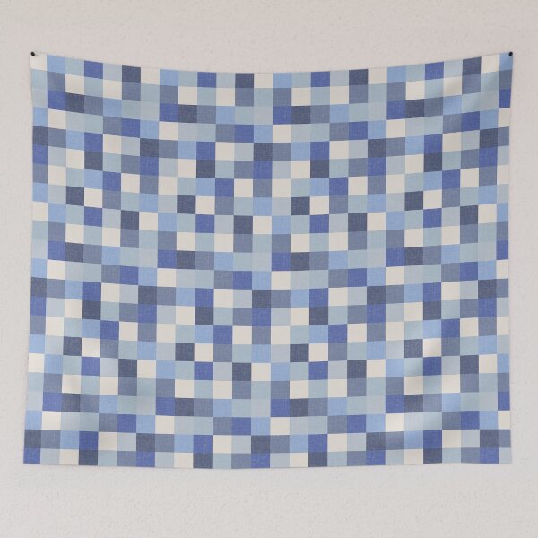 Item preview, Chambray Blue Check designed and sold by PaisleyandDot.