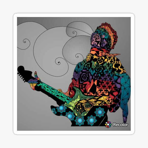 Zendrix (In COLOR) Sticker