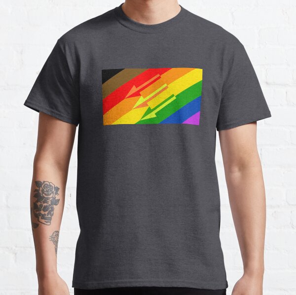 Vista previa del artículo con la obra «LGBT + Frente de hierro», diseñado y vendido por IFUSA.